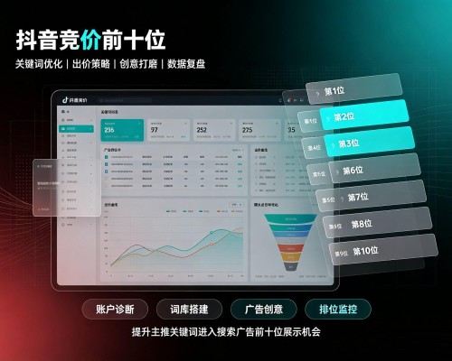 蒙自抖音搜索竞价